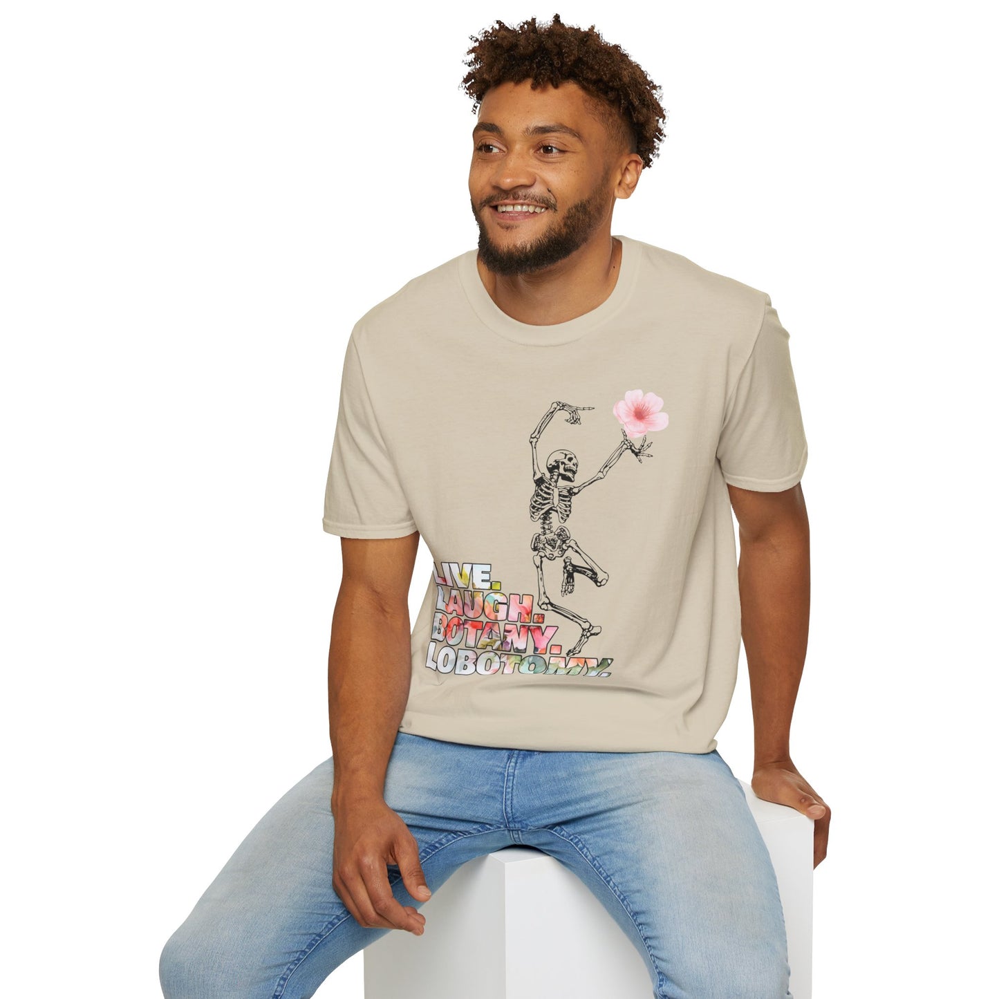 Live. Laugh. Botany. Lobotomy. - Unisex Softstyle T-Shirt