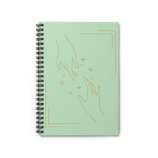 Green Goddess Spiral Notebook - Ruled Line