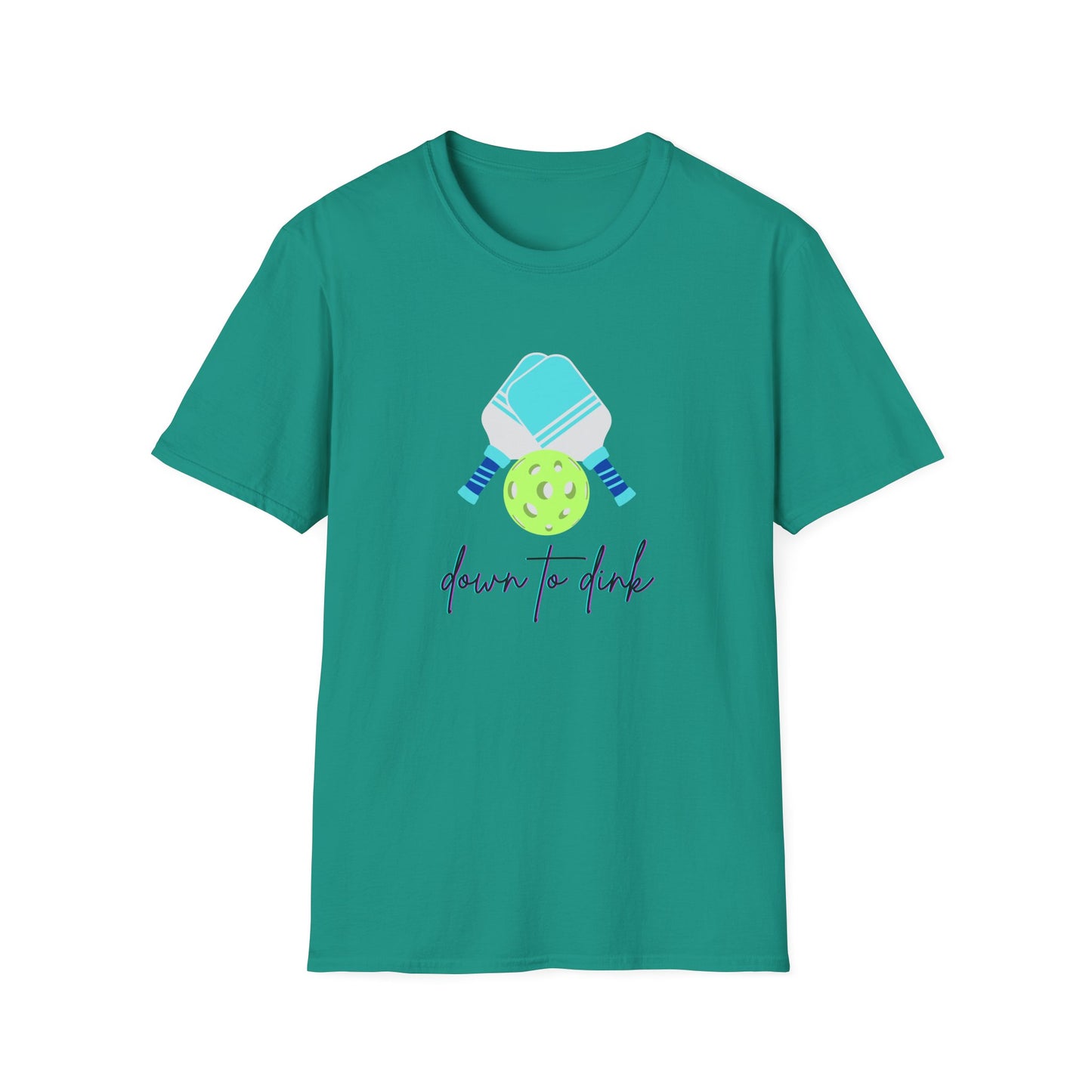 Down to Dink Pickleball - Unisex Softstyle T-Shirt