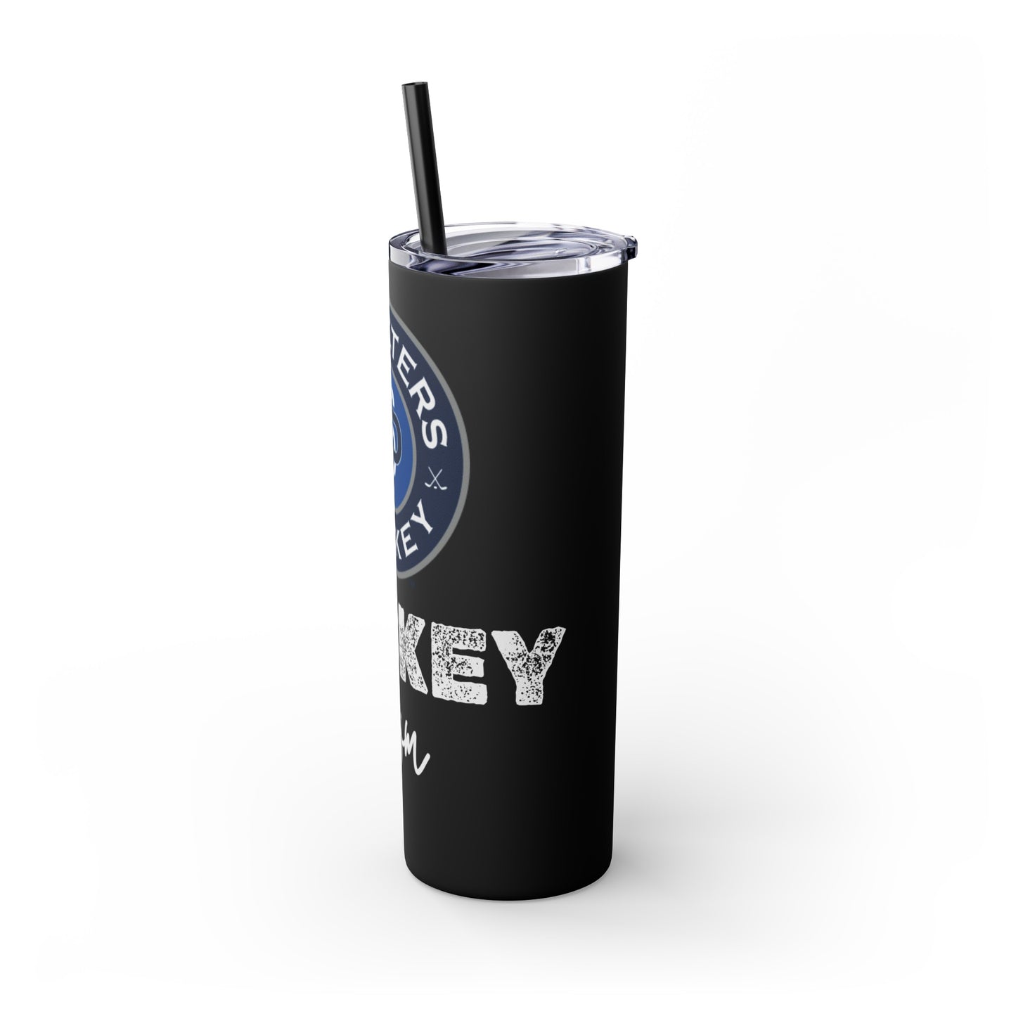 Hockey Mom STP Hockey Club - Skinny Tumbler with Straw, 20oz