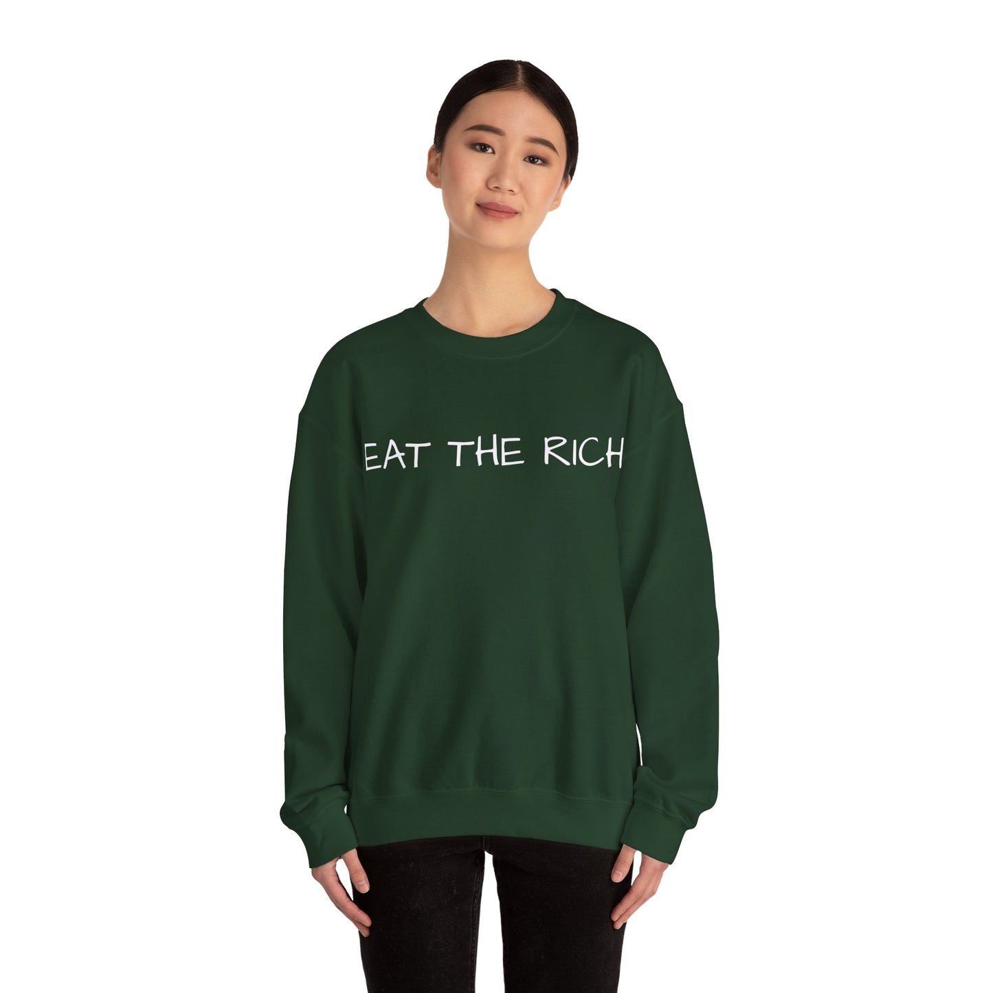 Eat the Rich - Unisex Heavy Blend™ Crewneck Sweatshirt