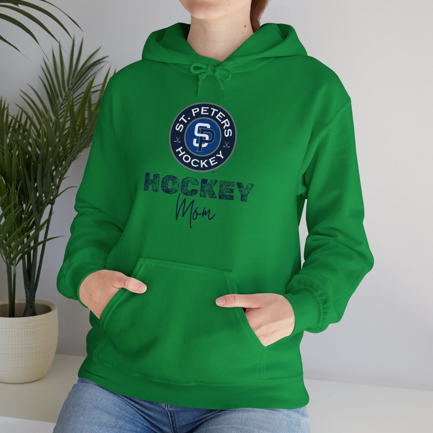 STP Hockey Mom - Unisex Heavy Blend™ Hooded Sweatshirt