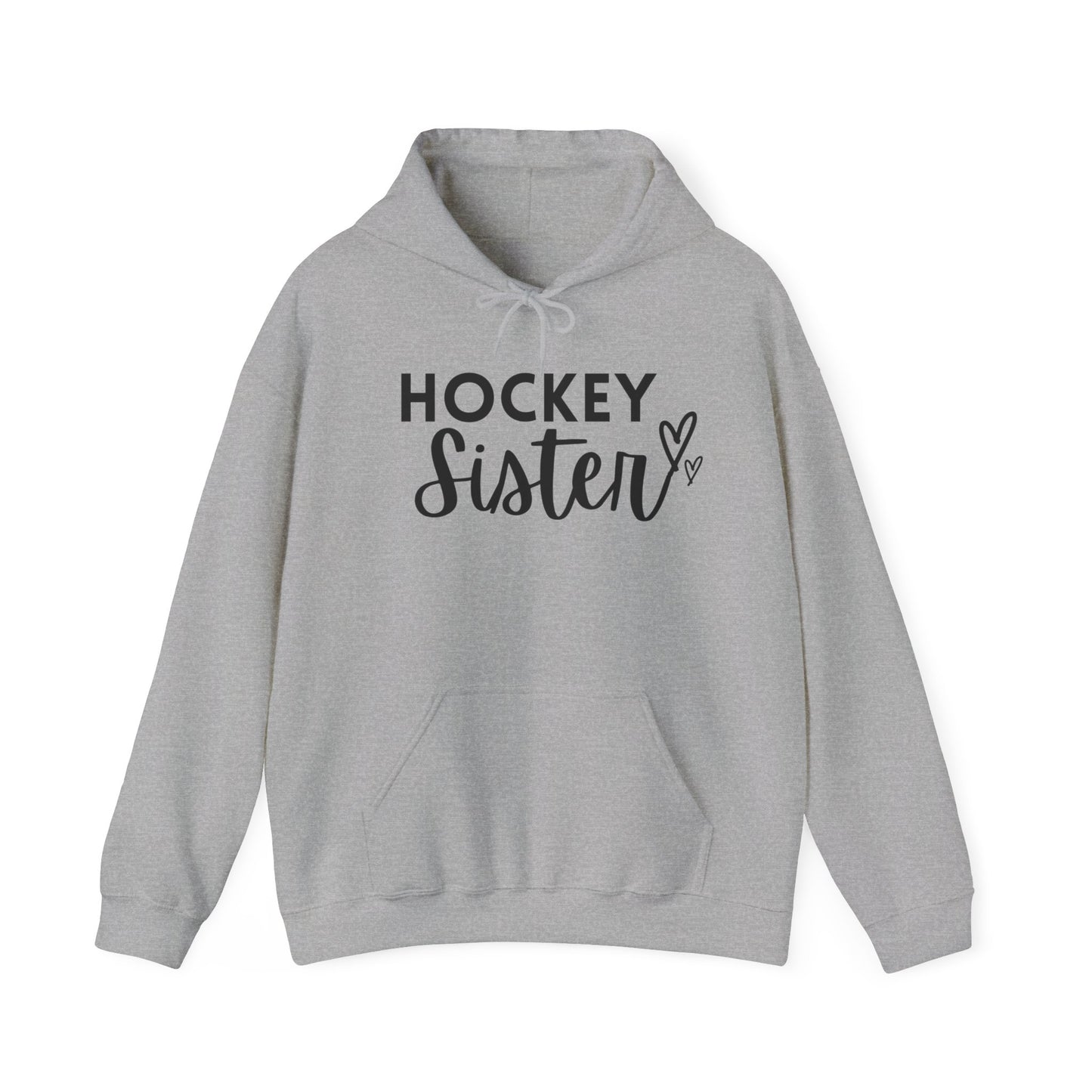 Hockey Sister Hoodie Unisex Heavy Blend™ Hooded Sweatshirt