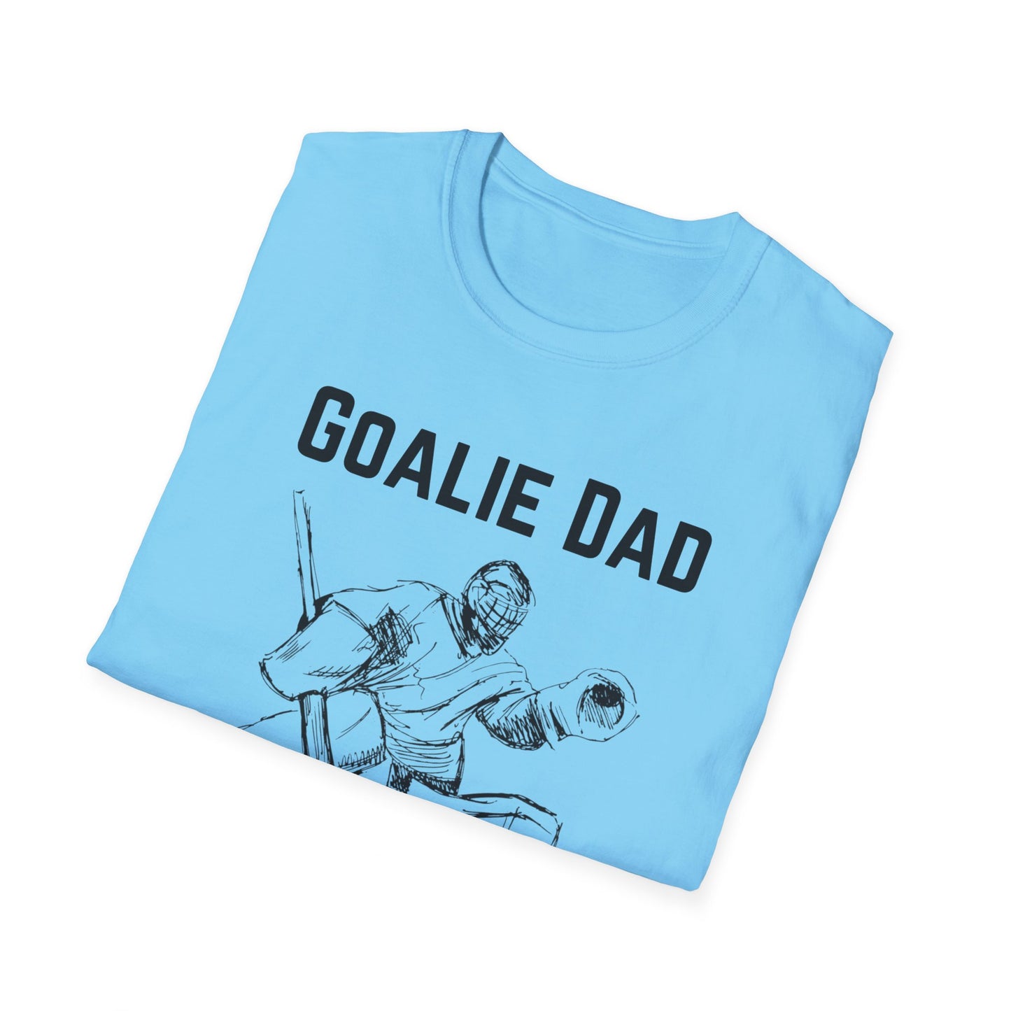 Goalie Dad. We're Built Different. - Unisex Softstyle T-Shirt