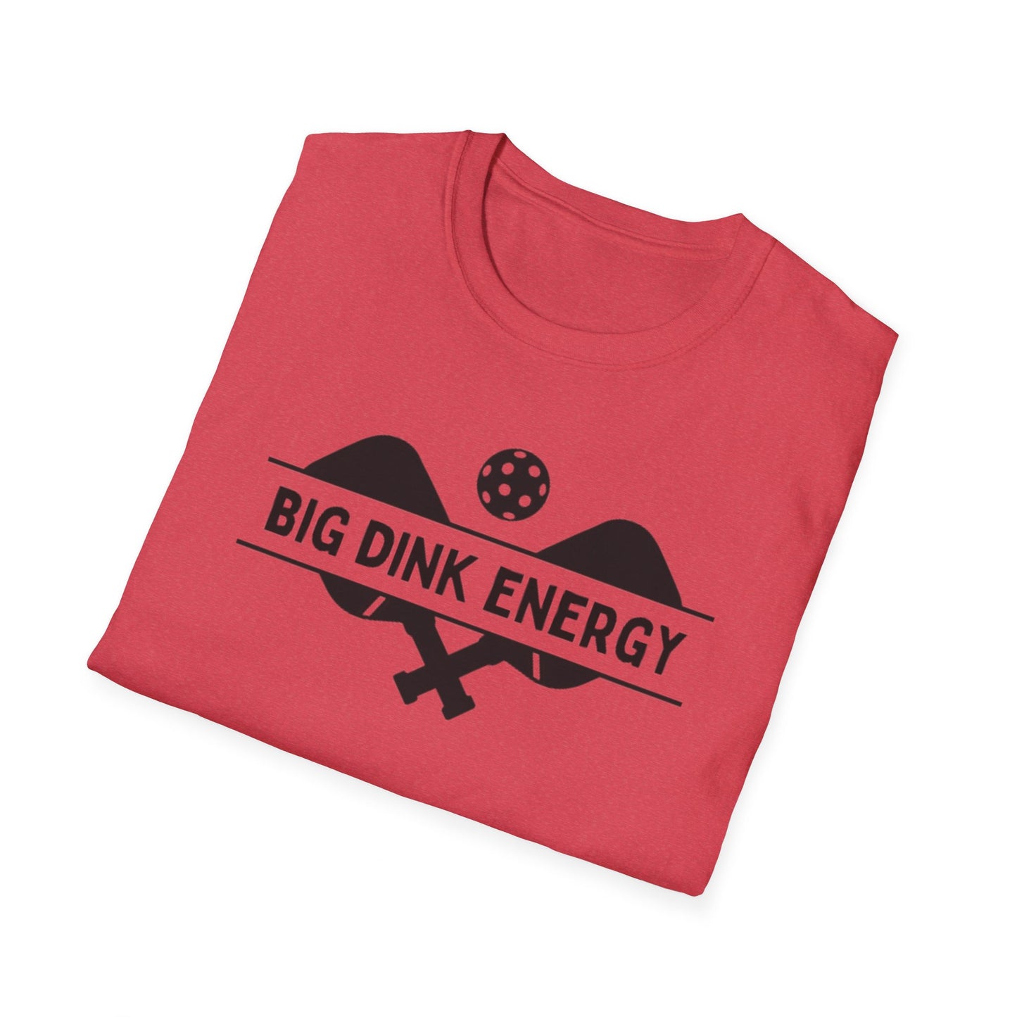 Big Dink Energy Pickleball - Unisex Softstyle T-Shirt