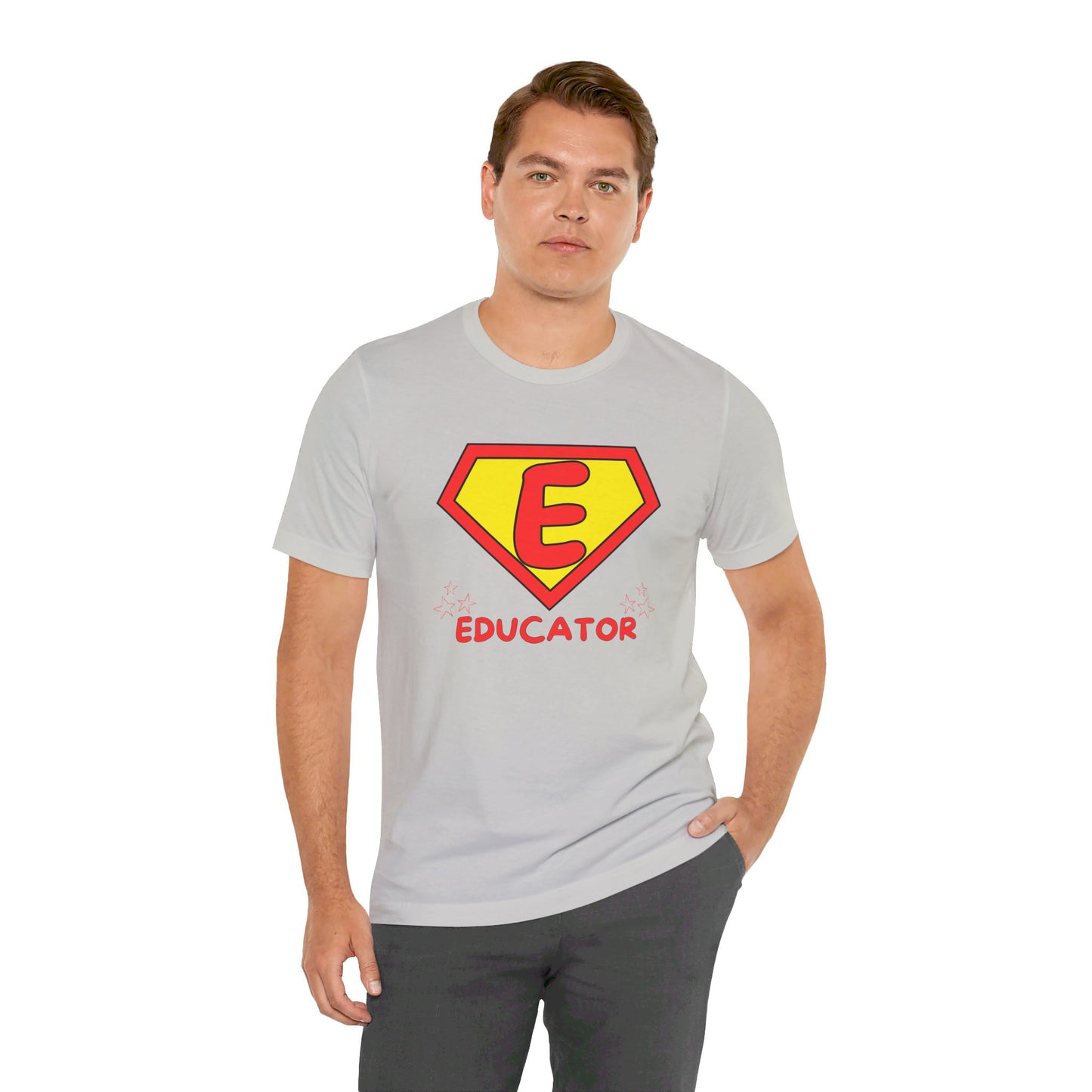 Educator Superhero - Unisex Jersey Short Sleeve Tee