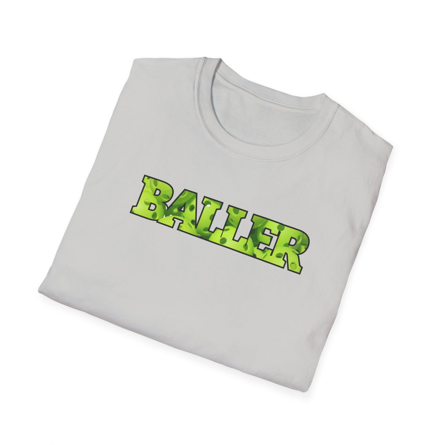 Baller Pickleball - Unisex Softstyle T-Shirt